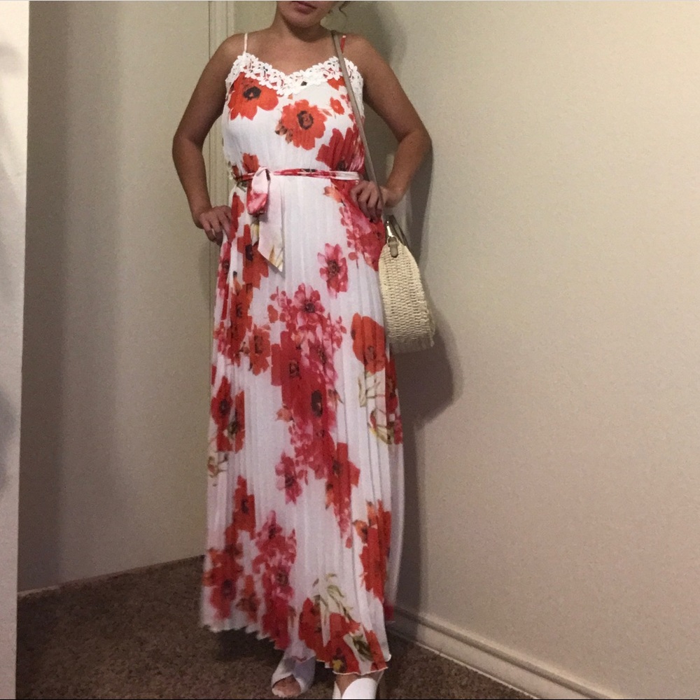 Floral maxi dress